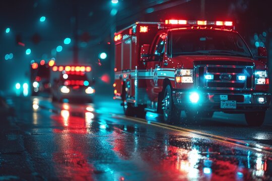 Professional paramedic doctor ambulance rescue service person help accident quick assistance emergency health care specialist standing female medic hospital nurse experienced urgent vehicle