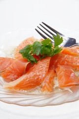 サーモンカルパッチョ