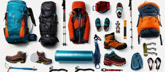 Equipment for mountain climbing to maintain safety