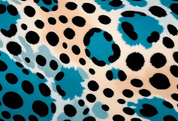 Leopard Print Pattern Illustration Digital Artwork Animal Fur Painting Background Design