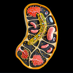 Mitochondrial Majesty: Organelle Art, Powerhouse of the Cell: Artistic Insight
