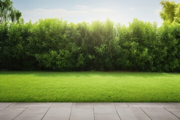 Trimmed lawn backgrounds outdoors nature.