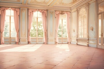 Room flooring ballroom mansion.