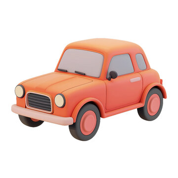 Car 3D icon.