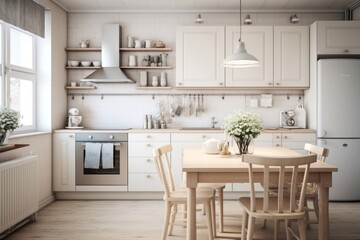 Fototapeta na wymiar Cozy kitchen, interior design.