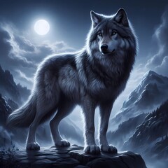 wolf king,Generative AI