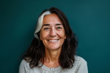 Obraz premium Generational diabetes impacts societys skin elasticity acceptance, visualizing healthy aging interventions and transformations in skin comparisons for facial aging dynamics.