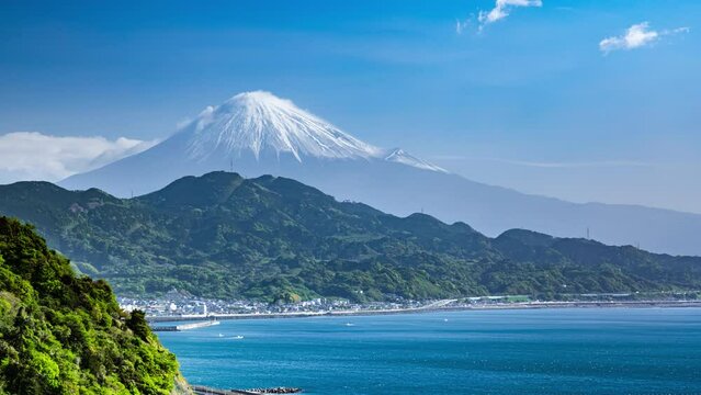 薩埵峠からの富士山の眺望