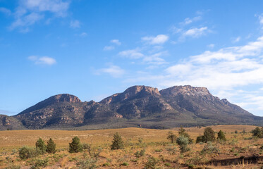 Rawnsley Bluff and Wilpena Pound in the Flinders Ranges