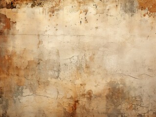 Aged wall with peeling paint texture