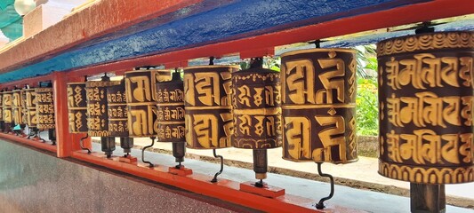 Do Drul Chorten, buddhist monastery, Gangtok, Sikkim, India