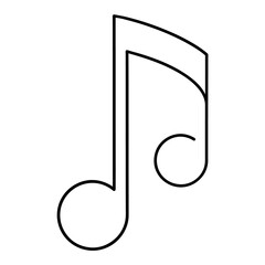 Music notes icon icon symbol (24)