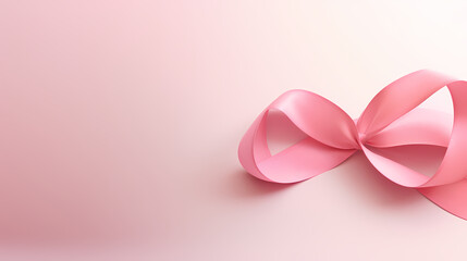 Obraz na płótnie Canvas pink ribbon