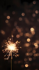 Fireworks illustration, happy new year