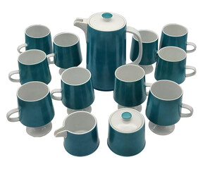  Image of Beautiful Tea Cups Set