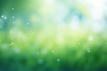 Obraz premium Bokeh Green nature background green backgrounds outdoors.
