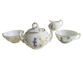Image of Beautiful Tea Cups Set