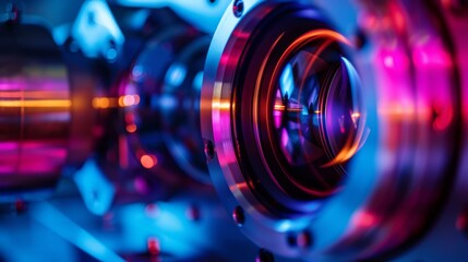 Macro view of the precise engineering behind the zoom mechanism of a lens