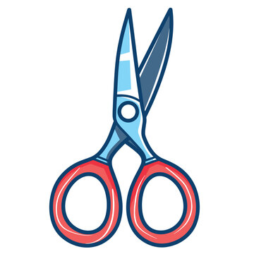 Scissors clip art preview