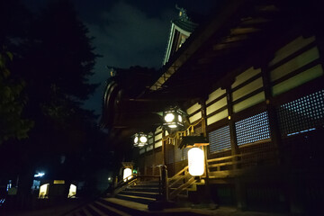 尾山神社の夜景