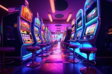 Casino nightlife gambling game.