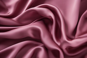 Obraz premium a pink silk fabric with folds