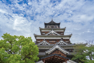 Hiroshima Castle- small but beautiful.