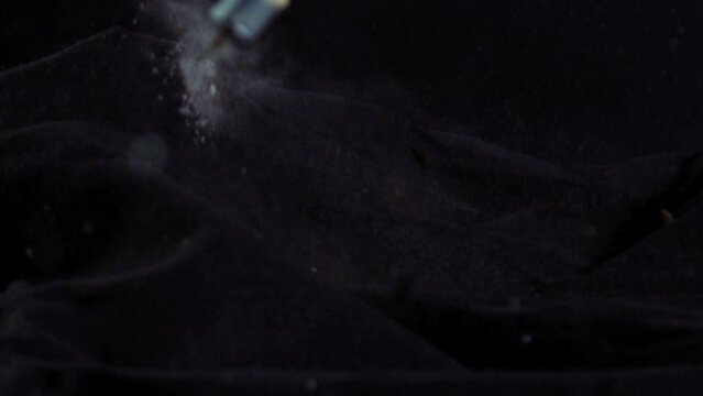 Alarm Clock destroyed in slow motion