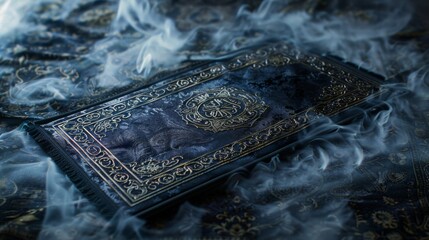 A beautiful muslim praying mat