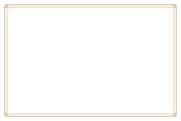 Elements of ornate vintage frames. Gold on white classic calligraphy border, chinese motifs. Design print for greeting cards, wedding invitations, restaurant menu, royal certificates. Set 94