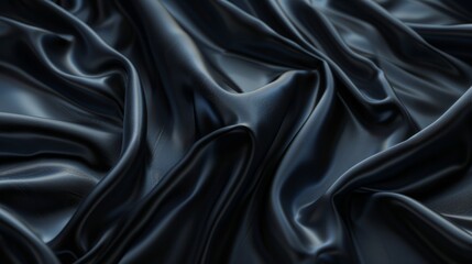 black silk satin background hyper realistic 