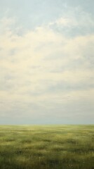 Fototapeta premium Meadow grassland landscape outdoors.