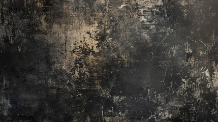 Worn black grunge texture background
