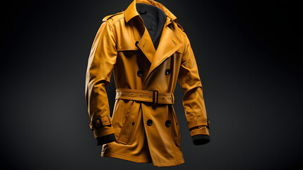 Trench coat fashion icon 3d