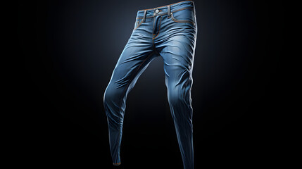 Skinny jeans fashion icon 3d