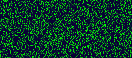 Fire Background. flame Background. doodle fire background. Flame Seamless Pattern. Fire flame seamless pattern. fire pattern background.  © riansa28