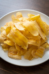Banana Chips - fried or baked sliced banana