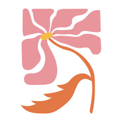 Abstract Groovy Flowers