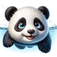 Fototapeta premium Cute Panda