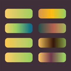 Free Vector Abstract black yellow green gradient illustration design.