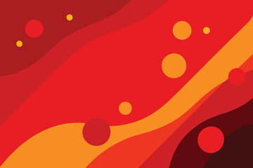 Abstract background in red colors vector design