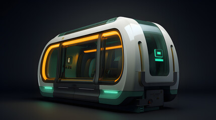 Subway machine icon 3d