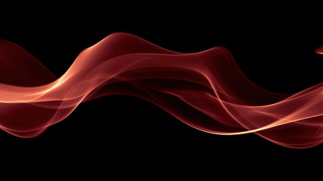 a red smoke on a black background