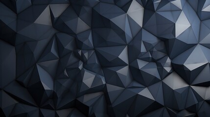 a black and white polygonal background