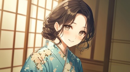 Fototapeta premium 旅館の若女将5