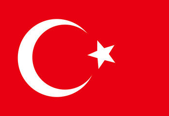 Turkey flag illustrator country flags