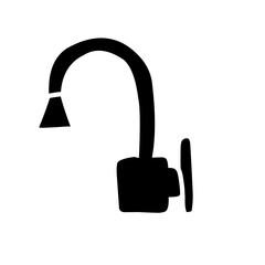 water tap silhouette icon