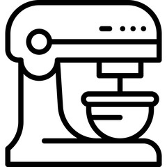 illustration of a mixer