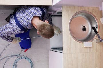 Plumber Drain Cleaning Services In Kitchen