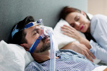 Sleep Apnea Oxygen Mask Equipment